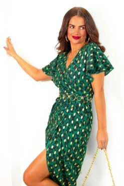 Adore Me - Forest Leopard Gold Spot Midi Dress 13 Adore Me - Forest Leopard Gold Spot Midi Dress -Fashion Clothing Store AdoreMe ForestLeopardGoldSpotMidiDress 1