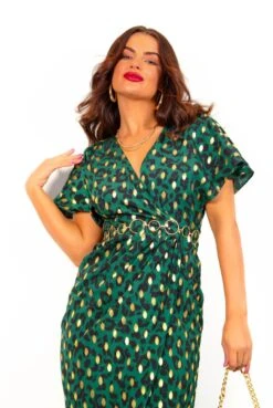 Adore Me - Forest Leopard Gold Spot Midi Dress 11 Adore Me - Forest Leopard Gold Spot Midi Dress -Fashion Clothing Store AdoreMe ForestLeopardGoldSpotMidiDress 5