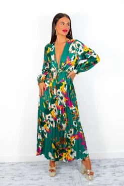Beauty In Everything - Forest Multi Printed Pleated Midi Dress 15 Beauty In Everything - Forest Multi Printed Pleated Midi Dress -Fashion Clothing Store BeautyInEverything ForestMultiPrintedPleatedMidiDress 1