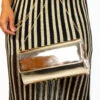 Clutch My Hand - Gold Metallic Clutch Bag