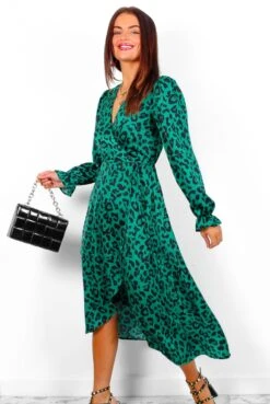 AX Paris Dont Tame Me - Forest Leopard Midi Wrap Dress 9 AX Paris Dont Tame Me - Forest Leopard Midi Wrap Dress -Fashion Clothing Store Don tTameMe ForestLeopardMidiWrapDress 5