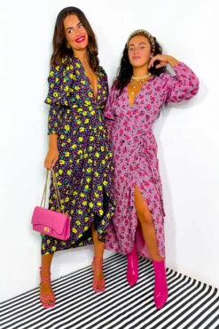 Glamorous Drive Em Wild - Black Multi Rose Midi Wrap Dress -Fashion Clothing Store Drive Em Wild Black Multi Rose Midi Wrap Dress and Drive Em Wild Pink Multi Rose Midi Wrap Dress f2cff706 f59b 434e 8b97 9bd195cc5ff9