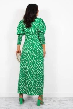 Glamorous Drive Em Wild - Green Zebra Midi Wrap Dress 13 Glamorous Drive Em Wild - Green Zebra Midi Wrap Dress -Fashion Clothing Store DriveEmWild GreenZebraMidiWrapDress4