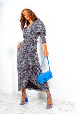Glamorous Drive Em Wild - Black Blue Multi Abstract Midi Wrap Dress 15 Glamorous Drive Em Wild - Black Blue Multi Abstract Midi Wrap Dress -Fashion Clothing Store Drive EmWild BlackBlueMultiAbstractMidiWrapDress 4
