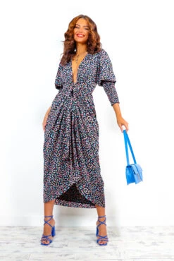 Glamorous Drive Em Wild - Black Blue Multi Abstract Midi Wrap Dress 13 Glamorous Drive Em Wild - Black Blue Multi Abstract Midi Wrap Dress -Fashion Clothing Store Drive EmWild BlackBlueMultiAbstractMidiWrapDress 7