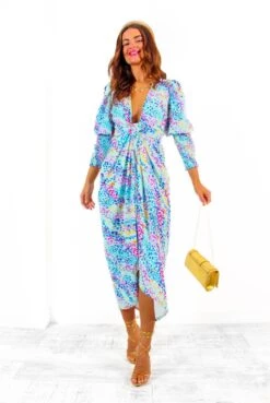 Glamorous Drive Em Wild - White Blue Multi Leopard Print Midi Wrap Dress 12 Glamorous Drive Em Wild - White Blue Multi Leopard Print Midi Wrap Dress -Fashion Clothing Store Drive EmWild WhiteBlueMultiLeopardPrintMidiWrapDress 7