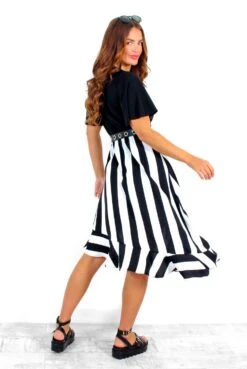 Frilled About Life - Black White Striped Midi Wrap Dress 13 Frilled About Life - Black White Striped Midi Wrap Dress -Fashion Clothing Store FrilledAboutLife BlackWhiteStripedMidiWrapDress 3 2f13fa56 8a06 4988 ab39 1d4799e2d66c