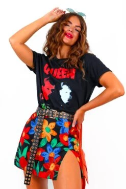 I'm With The Band - Black Multi QUEEN Licensed T-Shirt -Fashion Clothing Store I mWithTheBand BlackMultiQUEENLicensedT Shirt 4