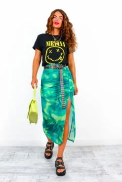 I'm With The Band - Black Yellow Smiley Nirvana Licensed T-Shirt 10 I'm With The Band - Black Yellow Smiley Nirvana Licensed T-Shirt -Fashion Clothing Store I mWithTheBand BlackYellowSmileyNirvanaLicensedT Shirt 1