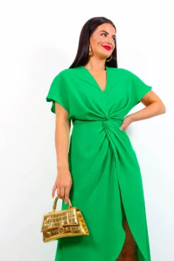 Knot In Love - Green Maxi Dress 8 Knot In Love - Green Maxi Dress -Fashion Clothing Store KnotInLove GreenMaxiDress1