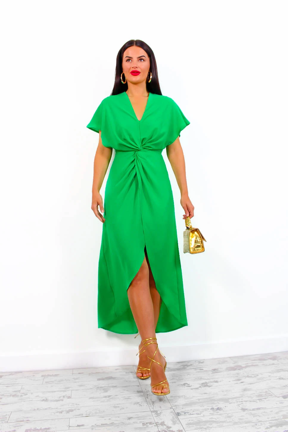 Knot In Love - Green Maxi Dress 5 Knot In Love - Green Maxi Dress - Image 5