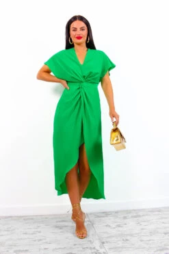 Knot In Love - Green Maxi Dress 9 Knot In Love - Green Maxi Dress -Fashion Clothing Store KnotInLove GreenMaxiDress4