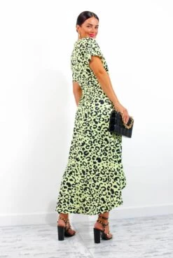 Knot In Love - Lemon Leopard Print Maxi Dress 13 Knot In Love - Lemon Leopard Print Maxi Dress -Fashion Clothing Store KnotInLove LemonLeopardPrintMaxiDress 3