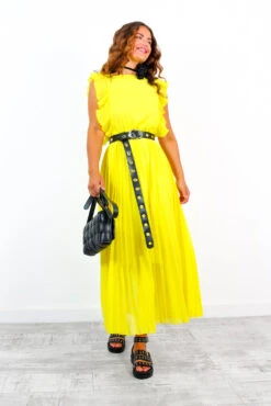 Mamma Mia - Yellow Maxi Dress -Fashion Clothing Store MammaMia YellowMaxiDress 2