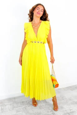Mamma Mia - Yellow Maxi Dress -Fashion Clothing Store MammaMia YellowMaxiDress 7