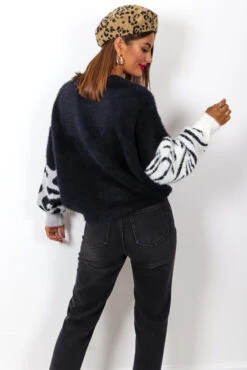 No Hard Felines - Black Knitted Jumper -Fashion Clothing Store NoHardFelines BlackKnittedJumper 4