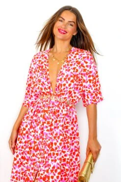 Nothing Bud Love - Red Pink Abstract Leopard Print Midi Dress 25 Nothing Bud Love - Red Pink Abstract Leopard Print Midi Dress -Fashion Clothing Store NothingBudLove RedPinkAbstractLeopardPrintMidiDress 4 23101bf9 9199 4b4c 9b52 fa8fbd066a4c