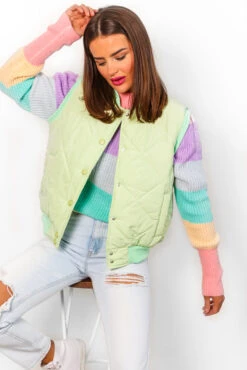 Quilty Conscience - Green Gilet