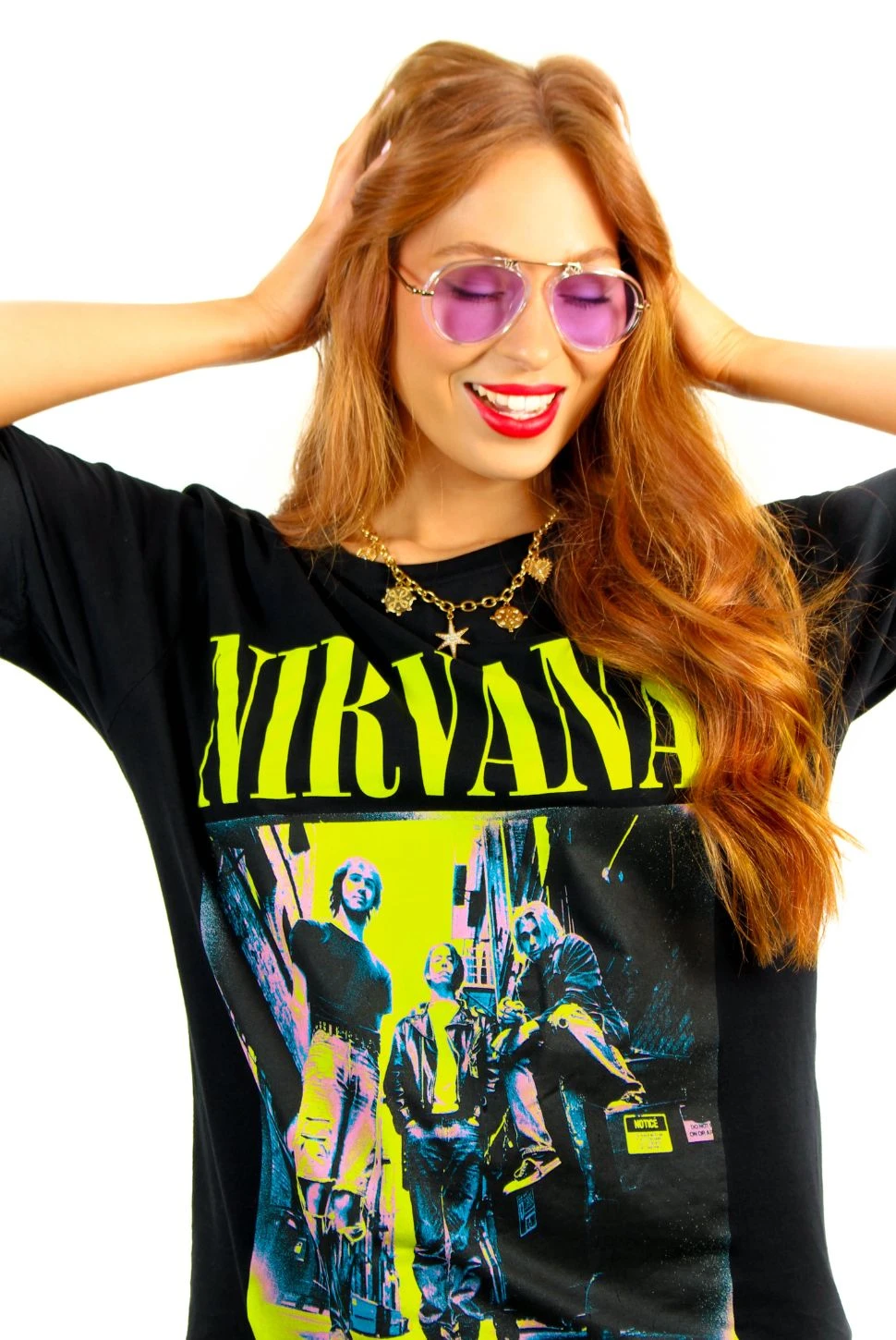 See Ya Later Aviator - Clear Frame Lilac Tinted Lense Aviator Sunglasses 3 See Ya Later Aviator - Clear Frame Lilac Tinted Lense Aviator Sunglasses - Image 3