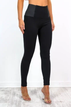 Snatch You Up - Black Waist Cinching Leggings 13 Snatch You Up - Black Waist Cinching Leggings -Fashion Clothing Store SnatchYouUp BlackWaistCinchingLeggings6