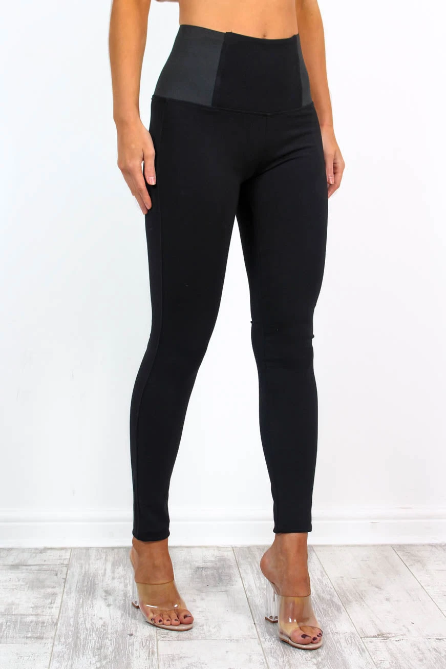 Snatch You Up - Black Waist Cinching Leggings 6 Snatch You Up - Black Waist Cinching Leggings - Image 6