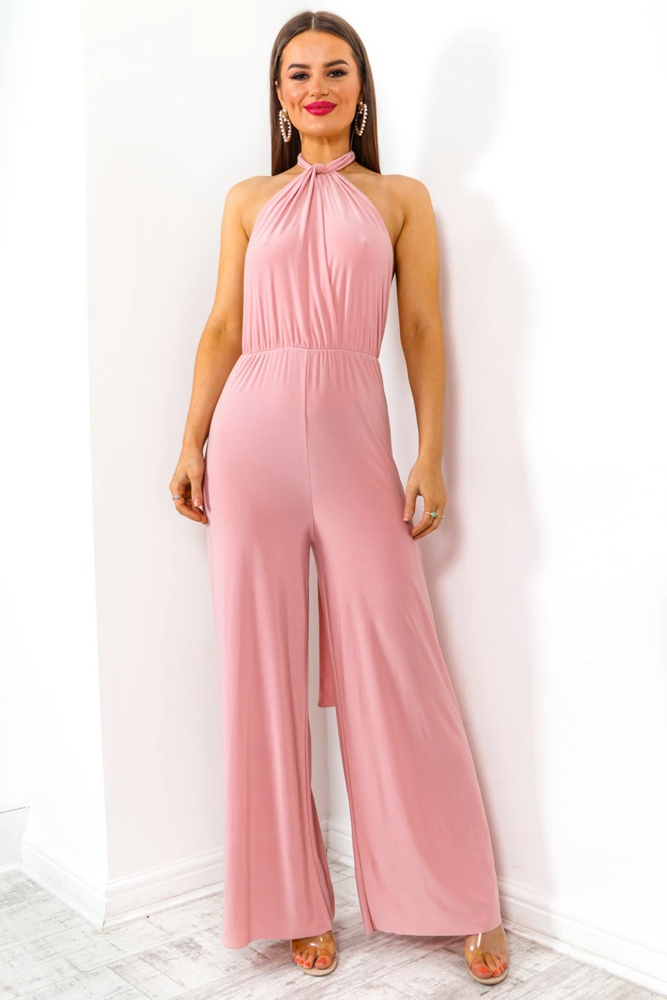 So Sophisticated - Blush Multi-Tie Jumpsuit 16 So Sophisticated - Blush Multi-Tie Jumpsuit - Image 16