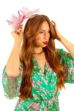 The Most Fascinating - Blush Pink Feather Sinamay Fascinator 7 The Most Fascinating - Blush Pink Feather Sinamay Fascinator -Fashion Clothing Store TheMostFascinating BlushPinkFeatherSinamayFascinator 4