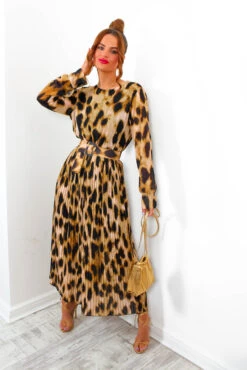 The Pleat Is On - Beige Leopard Pleated Jumpsuit 11 The Pleat Is On - Beige Leopard Pleated Jumpsuit -Fashion Clothing Store ThePleatIsOn BeigeLeopardPleatedJumpsuit2
