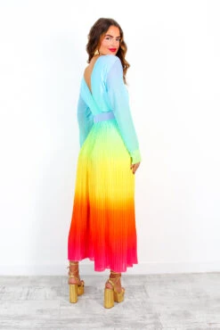 The Pleat Is On - Multi Ombre Pleated Jumpsuit -Fashion Clothing Store ThePleatIsOn MultiOmbrePleatedJumpsuit 7