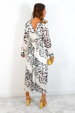 The Pleat Is On - White Black Spot Pleated Jumpsuit 20 The Pleat Is On - White Black Spot Pleated Jumpsuit -Fashion Clothing Store ThePleatIsOn WhiteBlackSpotPleatedJumpsuit 8 3