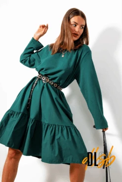 Tier My Love - Forest Long Sleeved Midi Dress 8 Tier My Love - Forest Long Sleeved Midi Dress -Fashion Clothing Store TierMyLove ForestLongSleevedMidiDress3