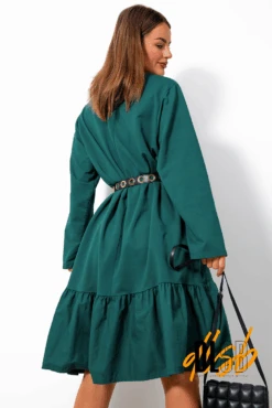 Tier My Love - Forest Long Sleeved Midi Dress 7 Tier My Love - Forest Long Sleeved Midi Dress -Fashion Clothing Store TierMyLove ForestLongSleevedMidiDress5