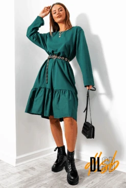 Tier My Love - Forest Long Sleeved Midi Dress 9 Tier My Love - Forest Long Sleeved Midi Dress -Fashion Clothing Store TierMyLove ForestLongSleevedMidiDress6