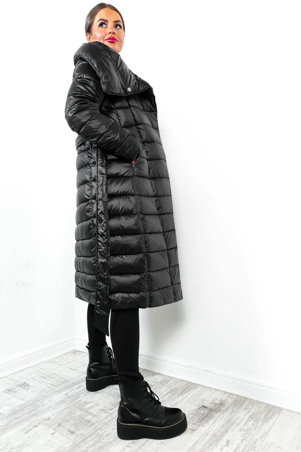 Undercover - Black Long Puffer Coat 8 Undercover - Black Long Puffer Coat - Image 8