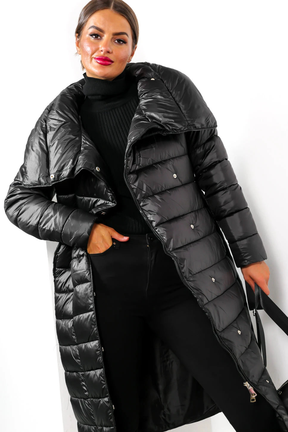 Undercover - Black Long Puffer Coat 9 Undercover - Black Long Puffer Coat - Image 9