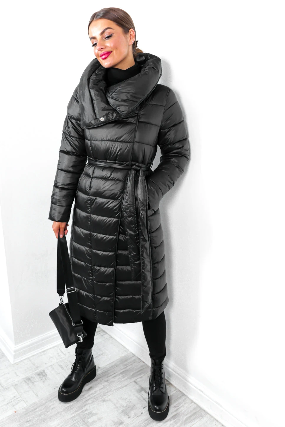 Undercover - Black Long Puffer Coat 1 Undercover - Black Long Puffer Coat