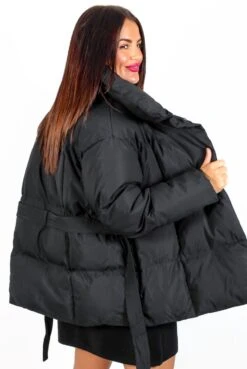 Up To Snow Good - Black Short Puffer Coat 11 Up To Snow Good - Black Short Puffer Coat -Fashion Clothing Store UpToSnowGood BlackShortPufferCoat5